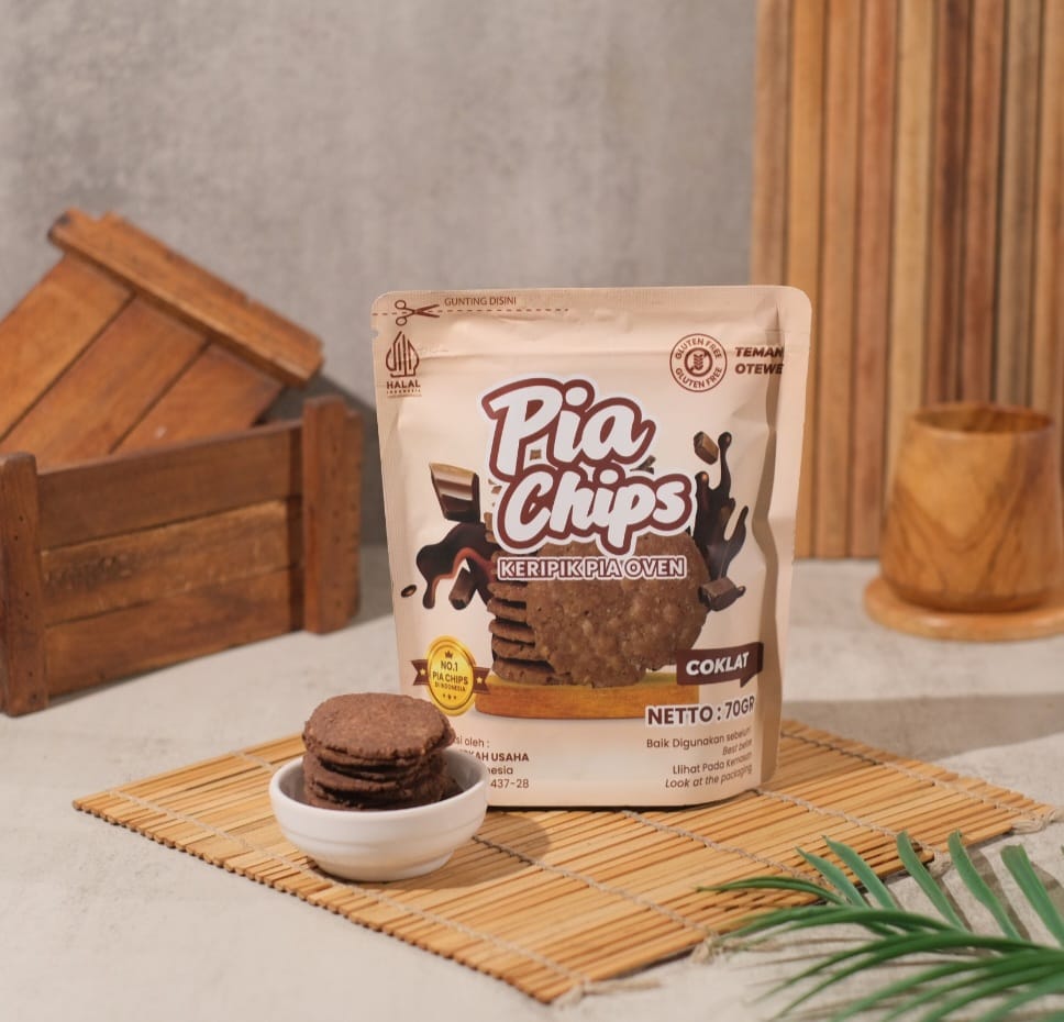 Pia Chips Coklat